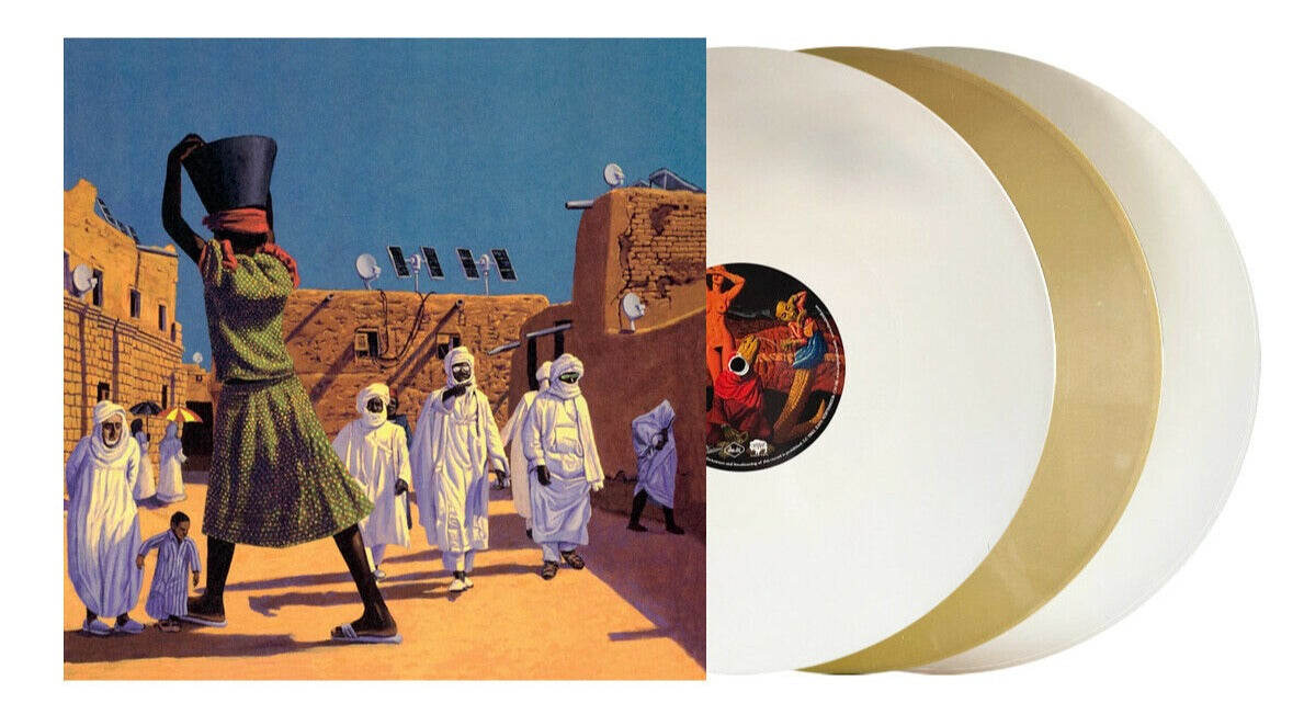 The Mars Volta 'The Bedlam In Goliath' 3LP (White, Gold Vinyl)