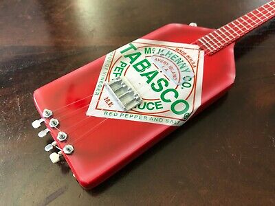 VAN HALEN - MICHAEL ANTHONY - TABASCO BASS MINI GUITAR