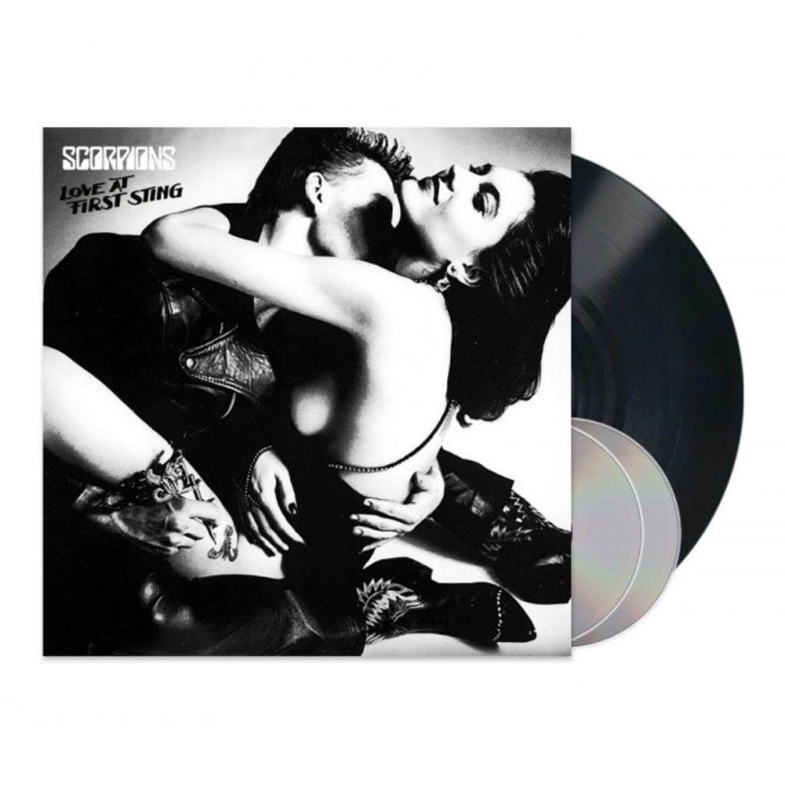 SCORPIONS 'LOVE AT FIRST STING: 50TH ANNIVERSARY' LP + CD (Import)