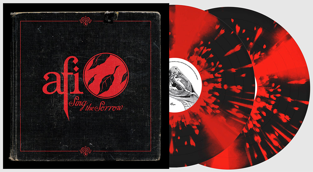 AFI Sing popular the Sorrow red vinyl