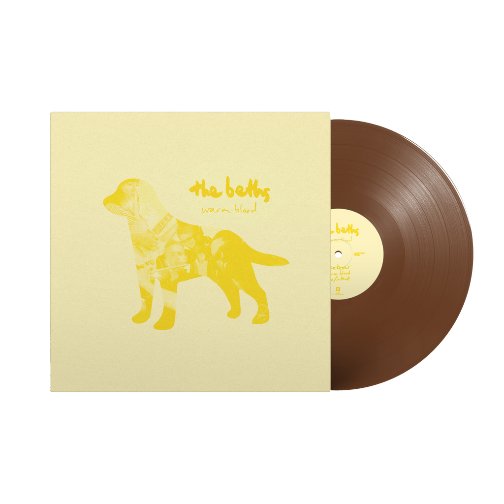 THE BETHS 'WARM BLOOD' LP (Chocolate Brown Vinyl)