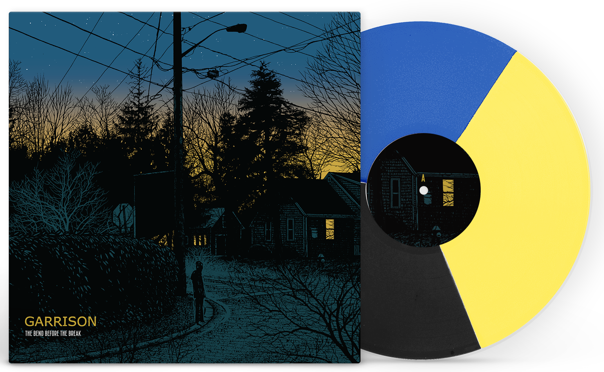 GARRISON ‘THE BEND BEFORE THE BREAK’ LP (Limited Edition Harlow Vinyl — Only 100 Made)