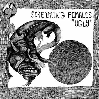SCREAMING FEMALES 'UGLY' 2LP (Clear & Black Splatter Vinyl)