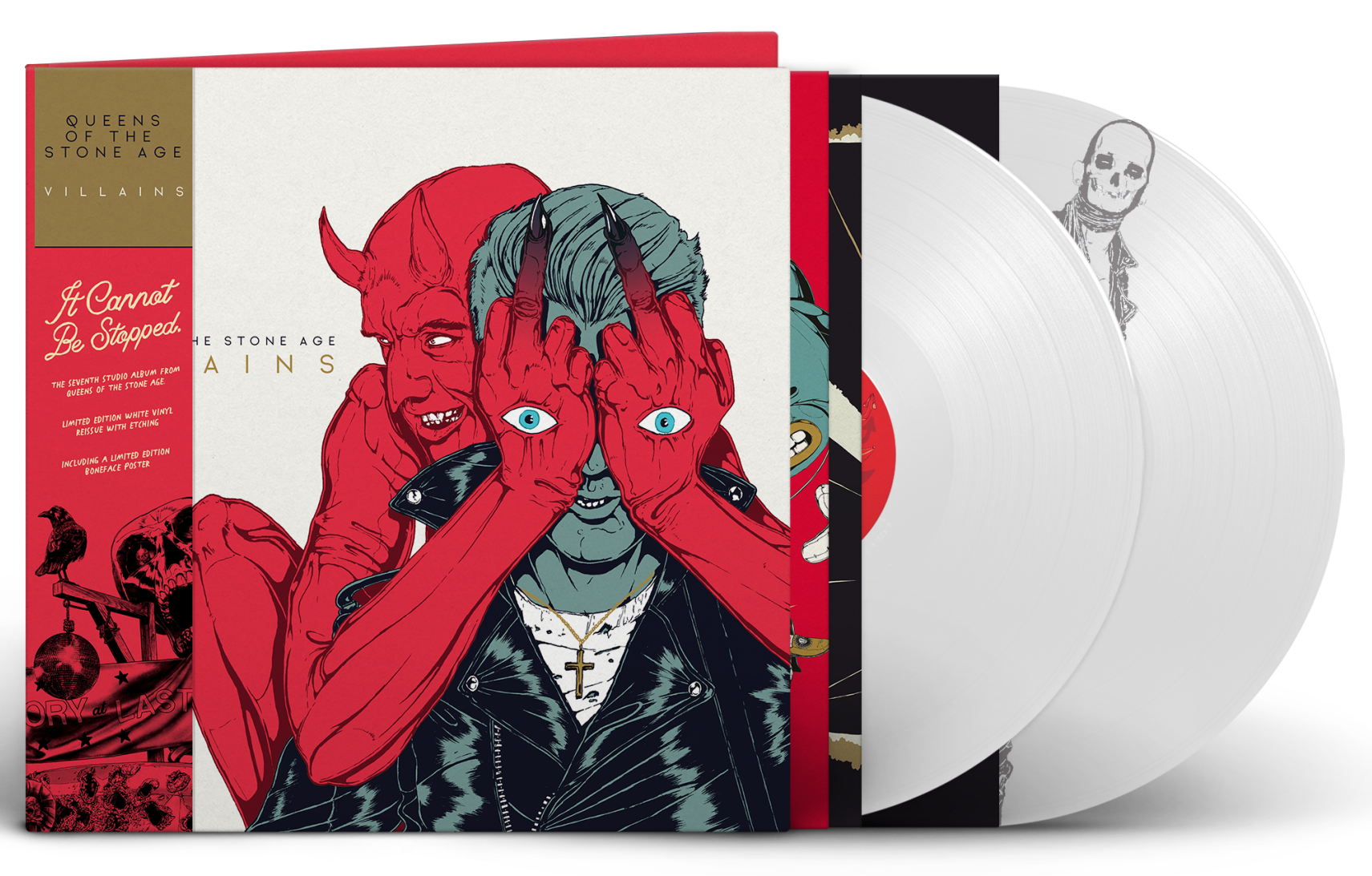 QUEENS OF THE STONE AGE 'VILLAINS' 2LP (Opaque White Vinyl)