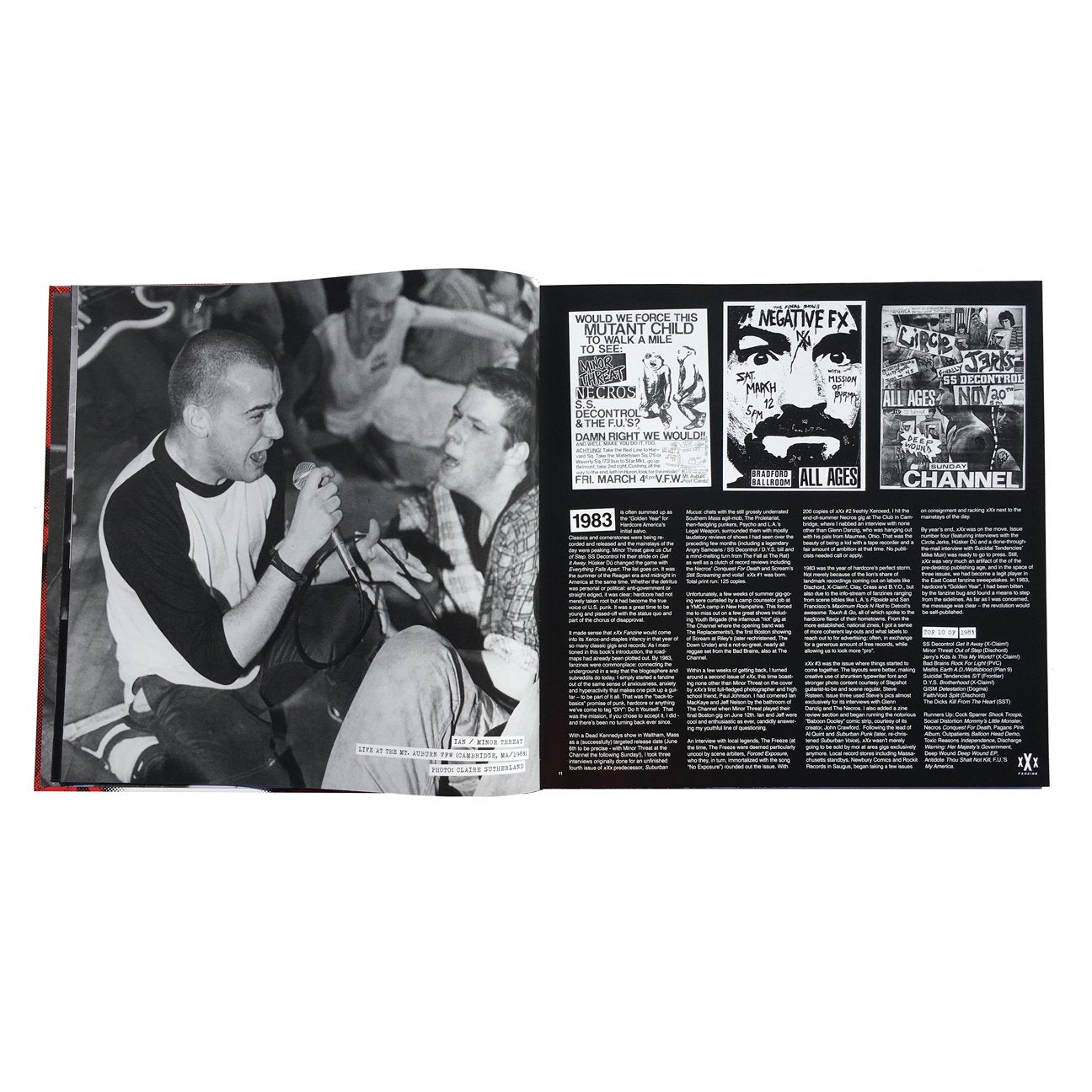 XXX FANZINE 1983-1988 HARDCORE AND PUNK IN THE 80'S BOOK