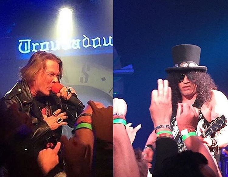 Guns N’ Roses’ banned cell phones from LA reunion show, but video surfaced anyway