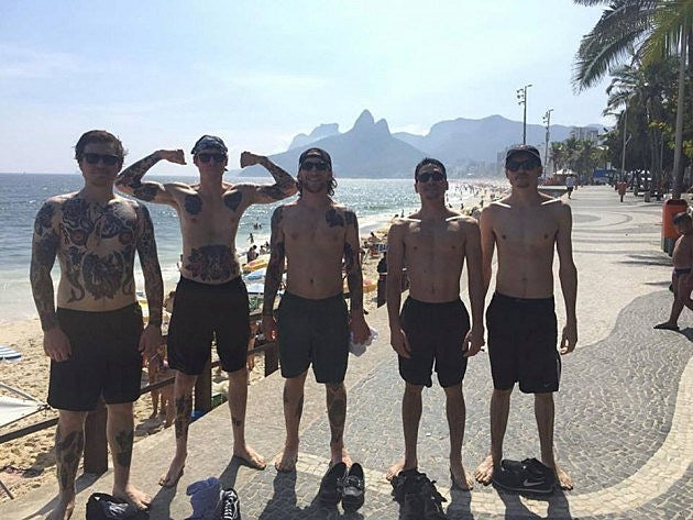 dumb pop punk band The Story So Far (literally) kicked a female fan off stage