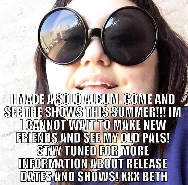 Beth Ditto teases new solo album, shows
