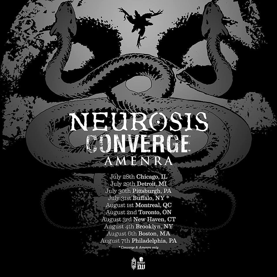 Neurosis & Converge add 2nd Brooklyn show to tour (updated dates)