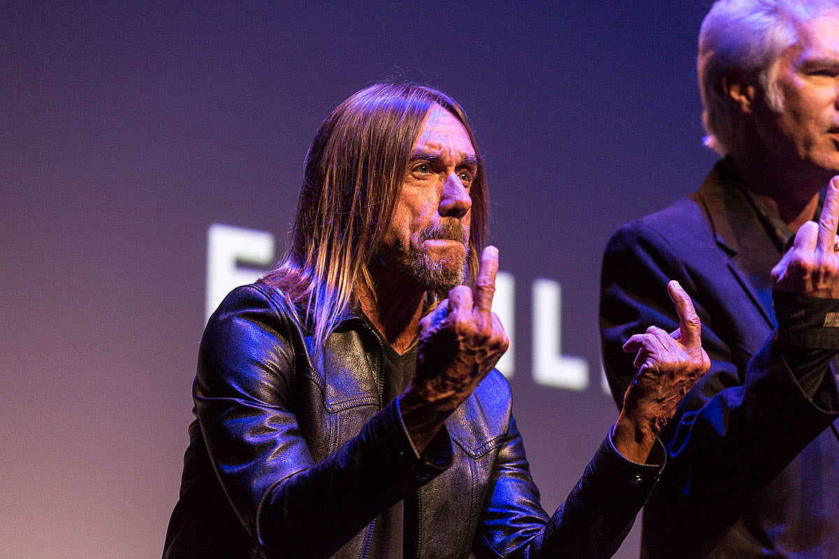 Iggy Pop doc opening in theaters, played NYFF (so did Paterson) ++ see Iggy live in Brooklyn