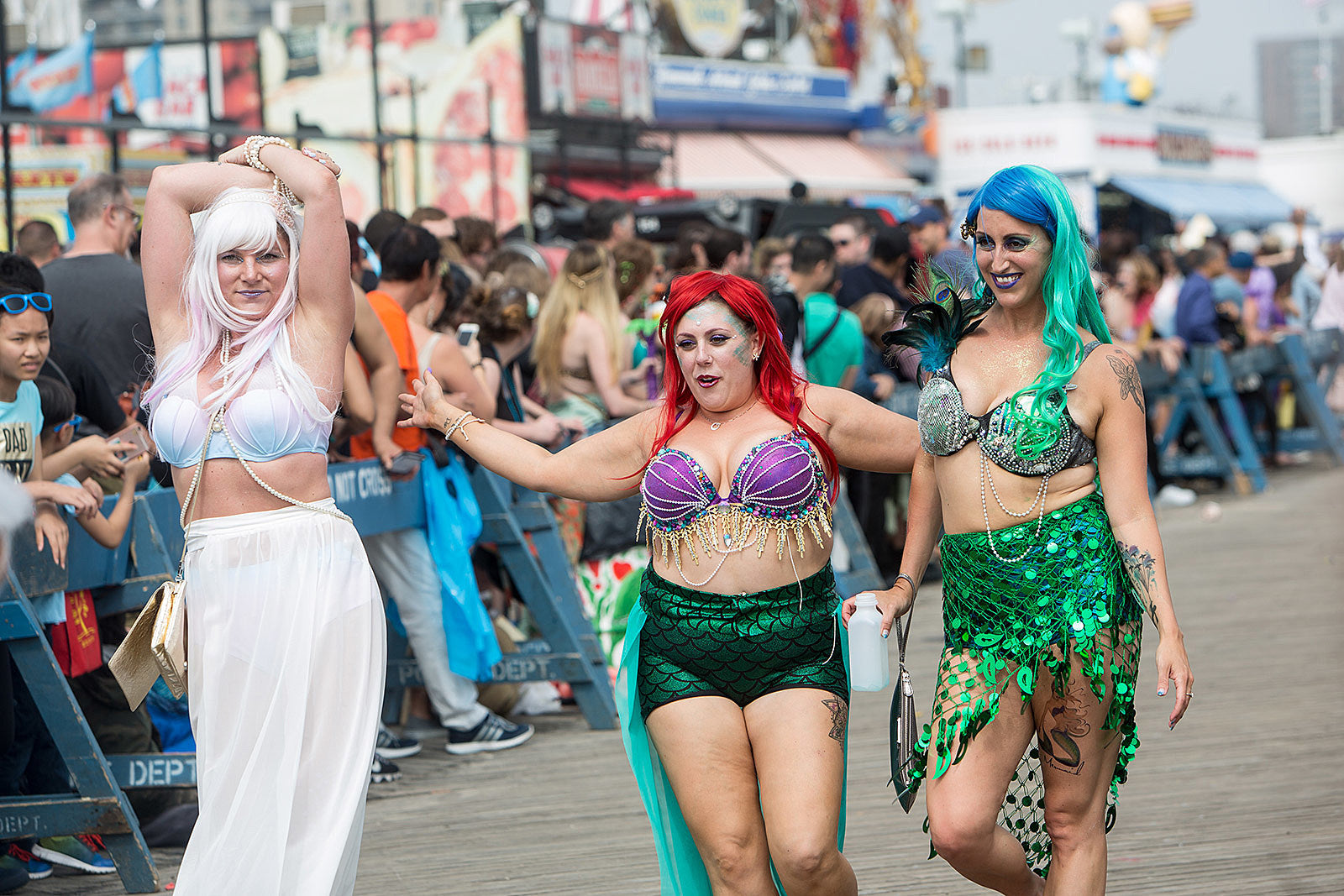 pics from the 2017 Coney Island Mermaid Parade