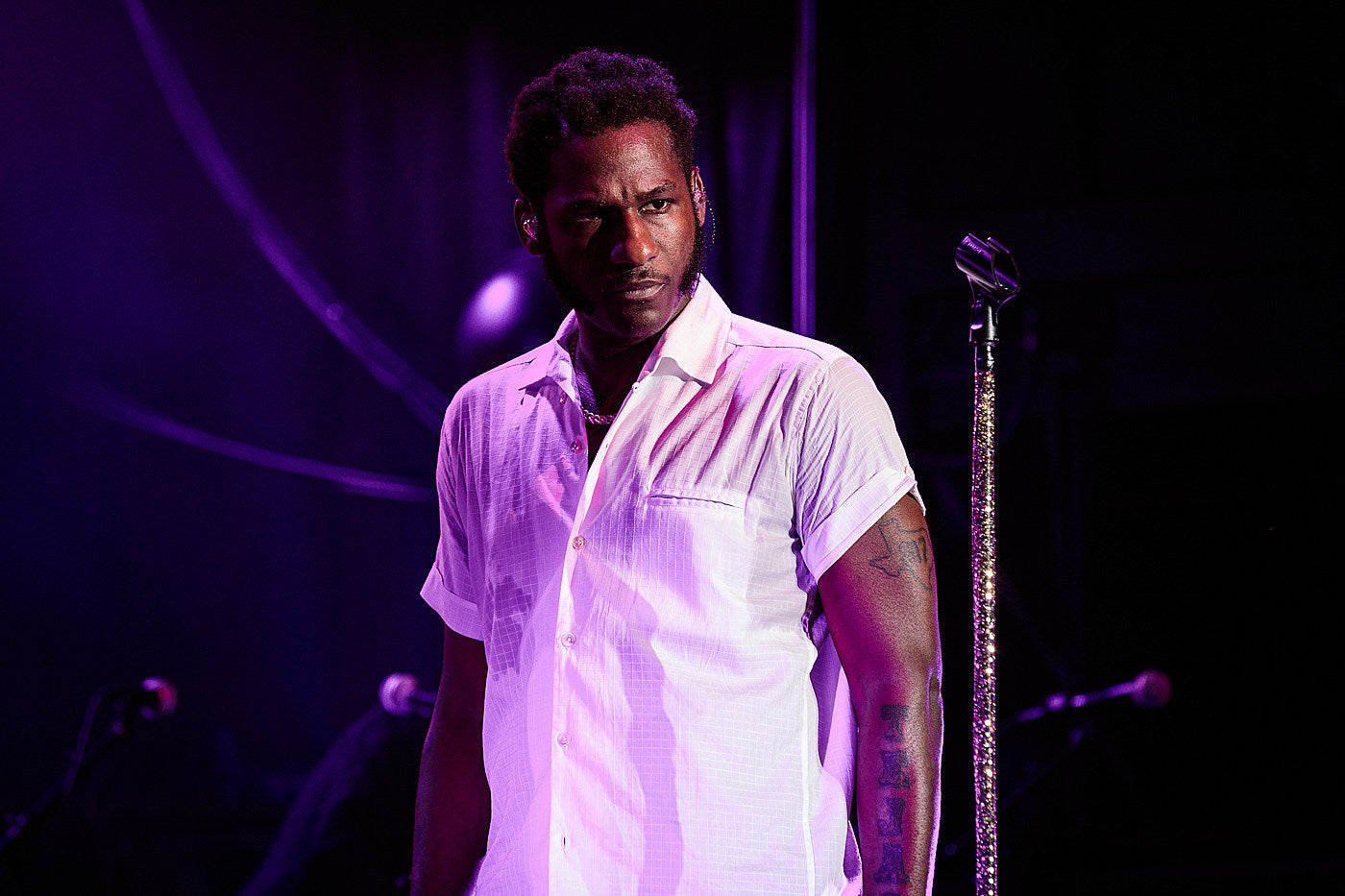 Leon Bridges played US Open Fan Week before Afropunk (pics)