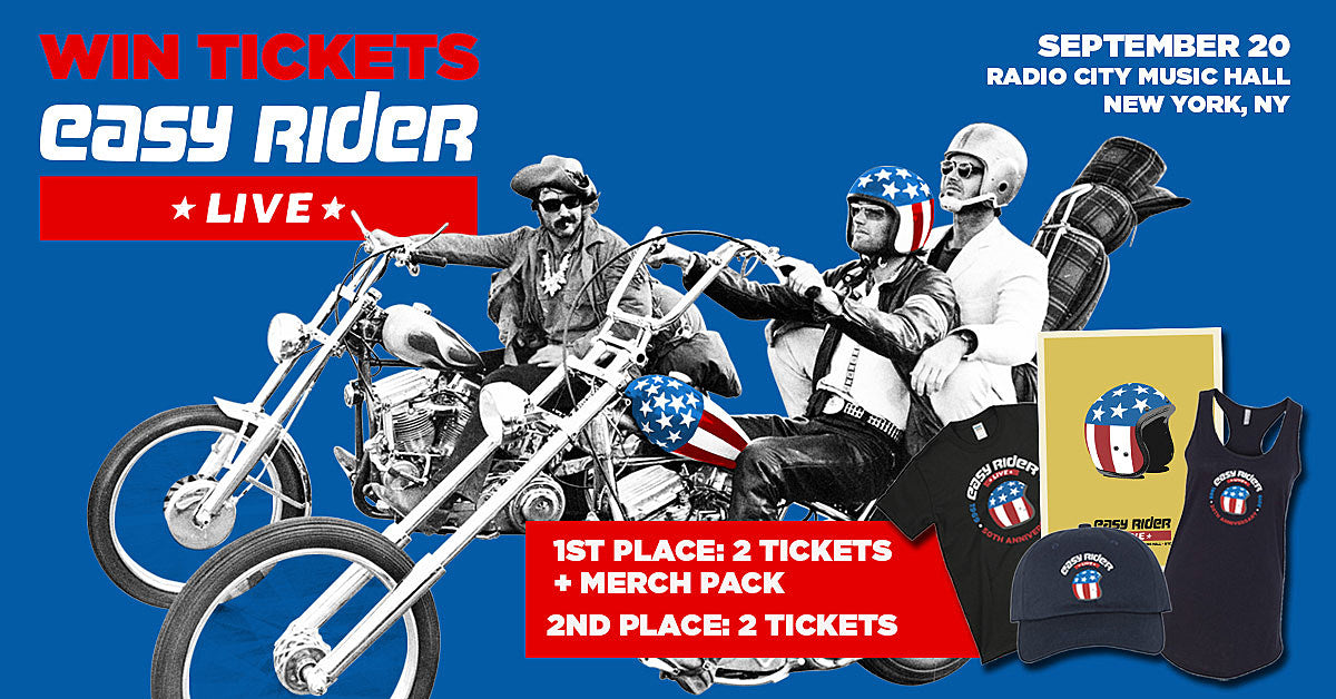 ‘Easy Rider Live’ will honor Peter Fonda’s memory – win tix & merch pack!