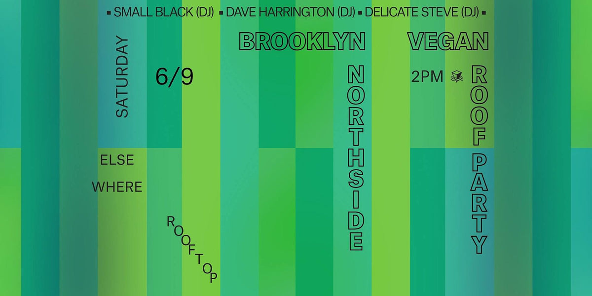 BrooklynVegan Northside show Saturday (win tix!) + Roof Party (free with RSVP!)