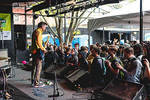 Mac McCaughan streaming a remixed instrumental version of his solo album; All Dogs opening for Superchunk