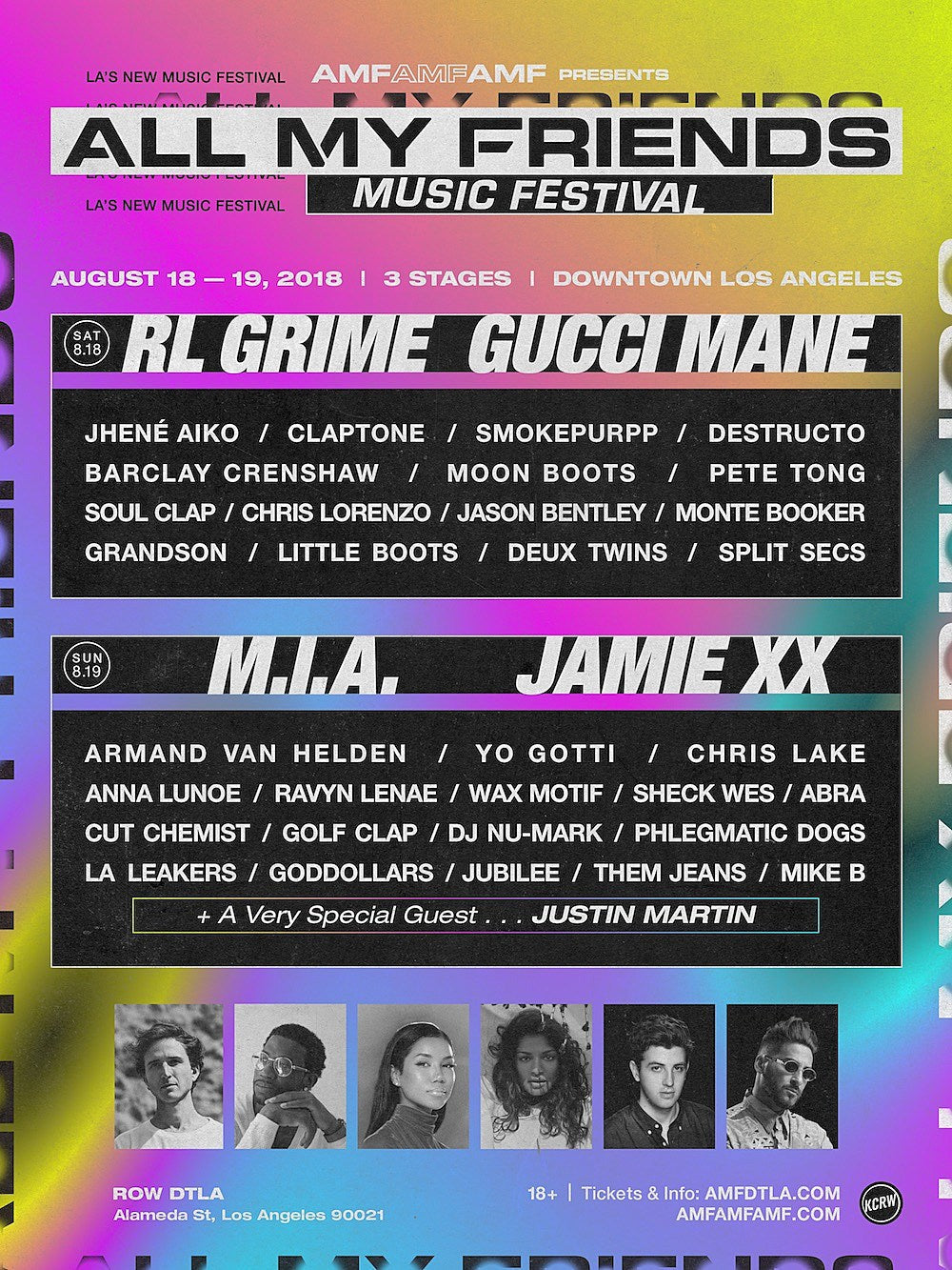 All My Friends fest 2018 lineup & tix (M.I.A., Jamie xx, Abra & more)