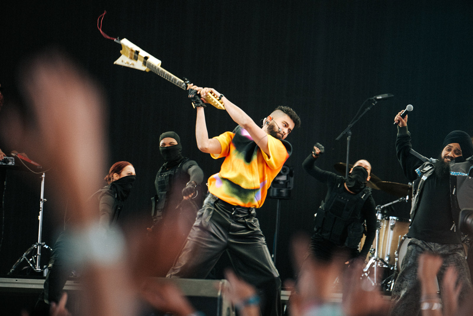 Flea regrets smashing his bass amid AP Dhillon Coachella guitar smash controversy