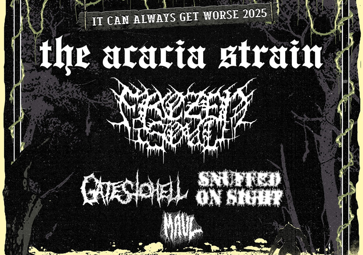 The Acacia Strain tap Frozen Soul, Gates To Hell, Snuffed On Sight & Maul for 2025 tour