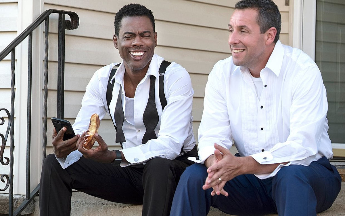 Chris Rock got uncle-zoned by Rihanna; Adam Sandler Netflix special taping in NJ
