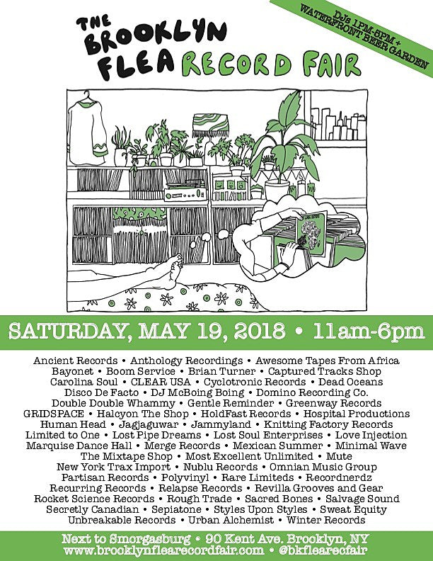 Brooklyn Flea Record Fair: Spring 2018 date & vendors