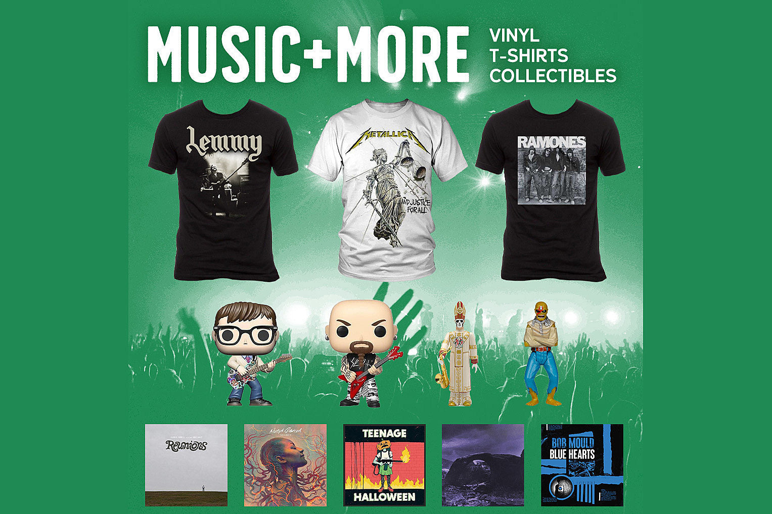 BrooklynVegan launches a record, shirt & toy store!