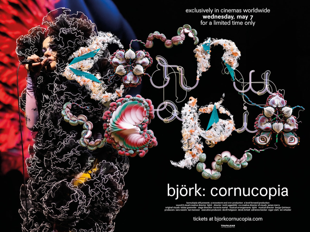 Björk’s ‘Cornucopia’ film coming to theaters in May (watch “Losss”)