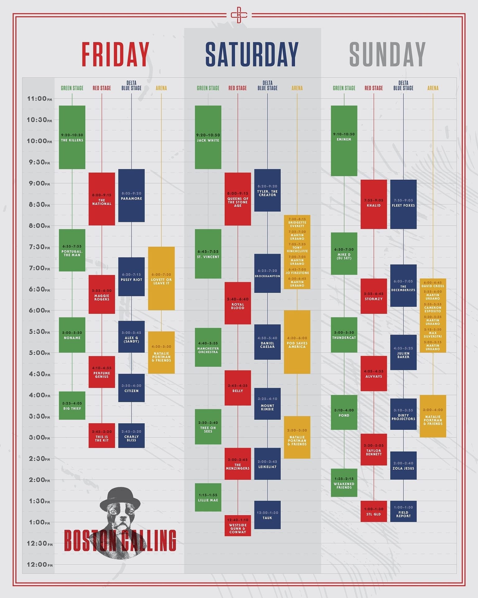 Boston Calling 2018 set times: Paramore vs The National & other conflicts
