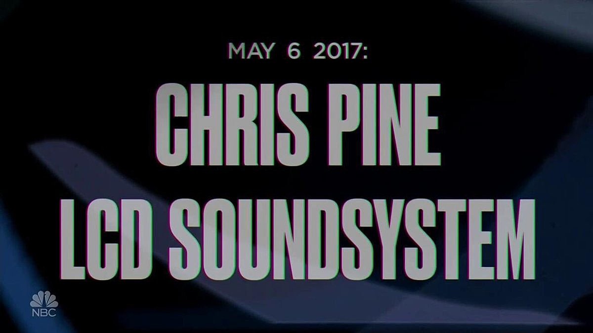 LCD Soundsystem playing ‘Saturday Night Live’
