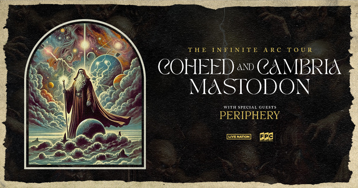 Coheed & Cambria and Mastodon announce 2025 co-headlining tour