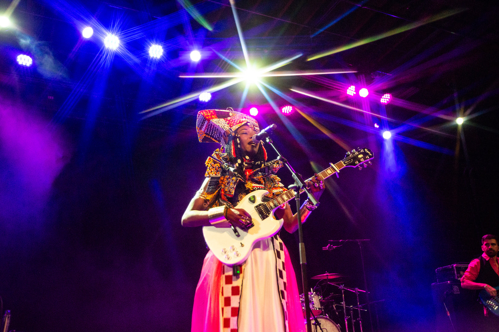 Big Ears 2024 Day 4: Thurston Moore & John Paul Jones, Fatoumata Diawara, Evan Lurie, Medeski…Russo…Ribot, more