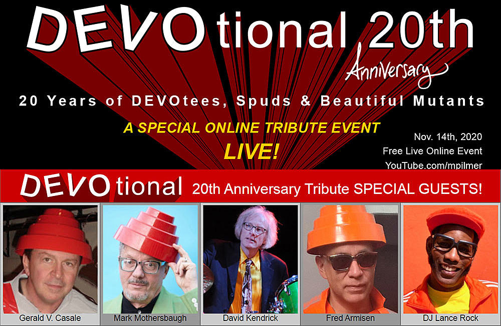 DEVO virtual fan fest to feature Mark Mothersbaugh, Gerald Casale, Fred Armisen & more