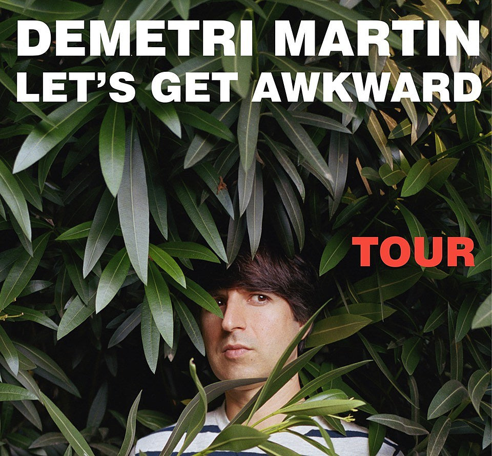 Demetri Martin expands tour, playing NYC in October (BrooklynVegan presale)