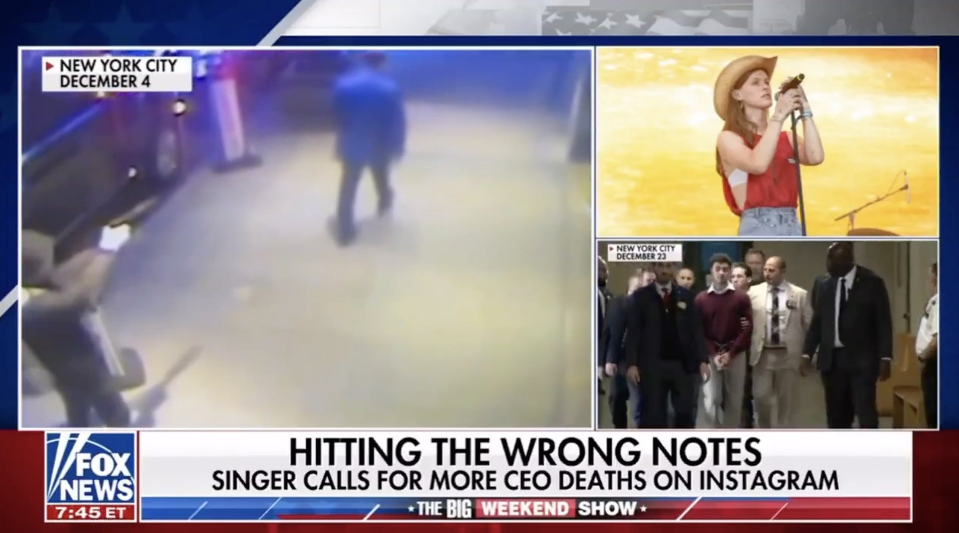 Fox News take on Ethel Cain after “Kill More CEOs” Instagram post