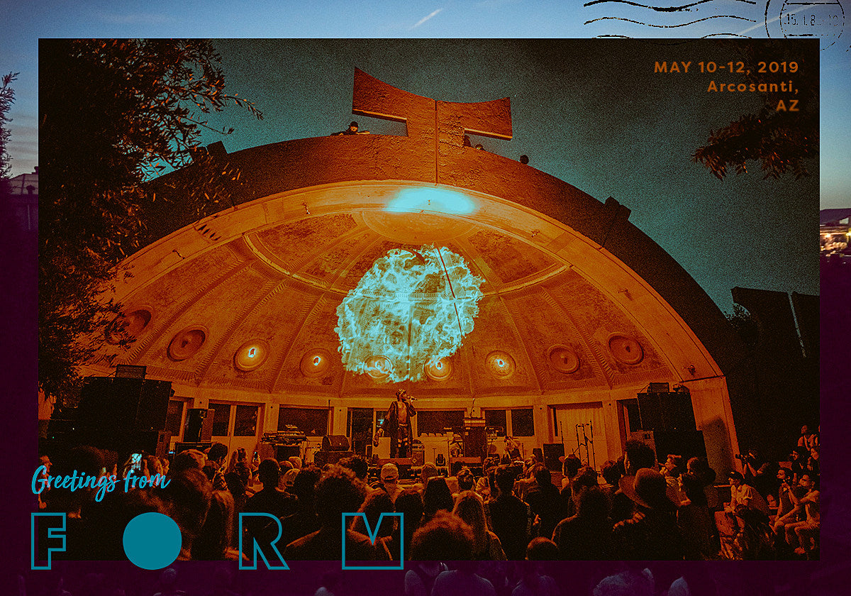 FORM Arcosanti 2019 dates & early bird ticket info announced