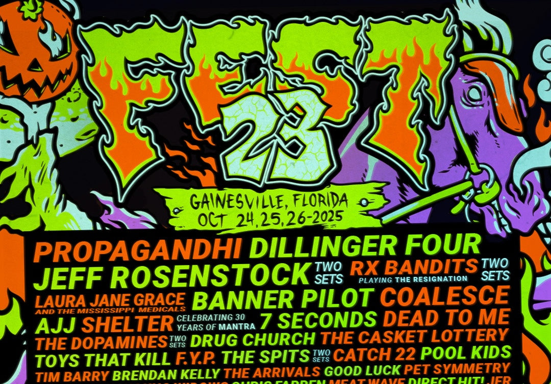 The Fest 2025 initial lineup: Propagandhi, Dillinger Four, Coalesce, Pool Kids, Shelter, Good Luck & more