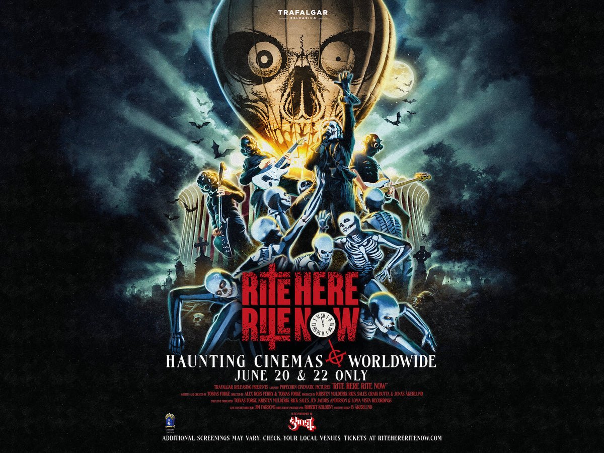 GHOST announce feature film ‘Rite Here Rite Now’ co-directed by Papa Emeritus & Alex Ross Perry