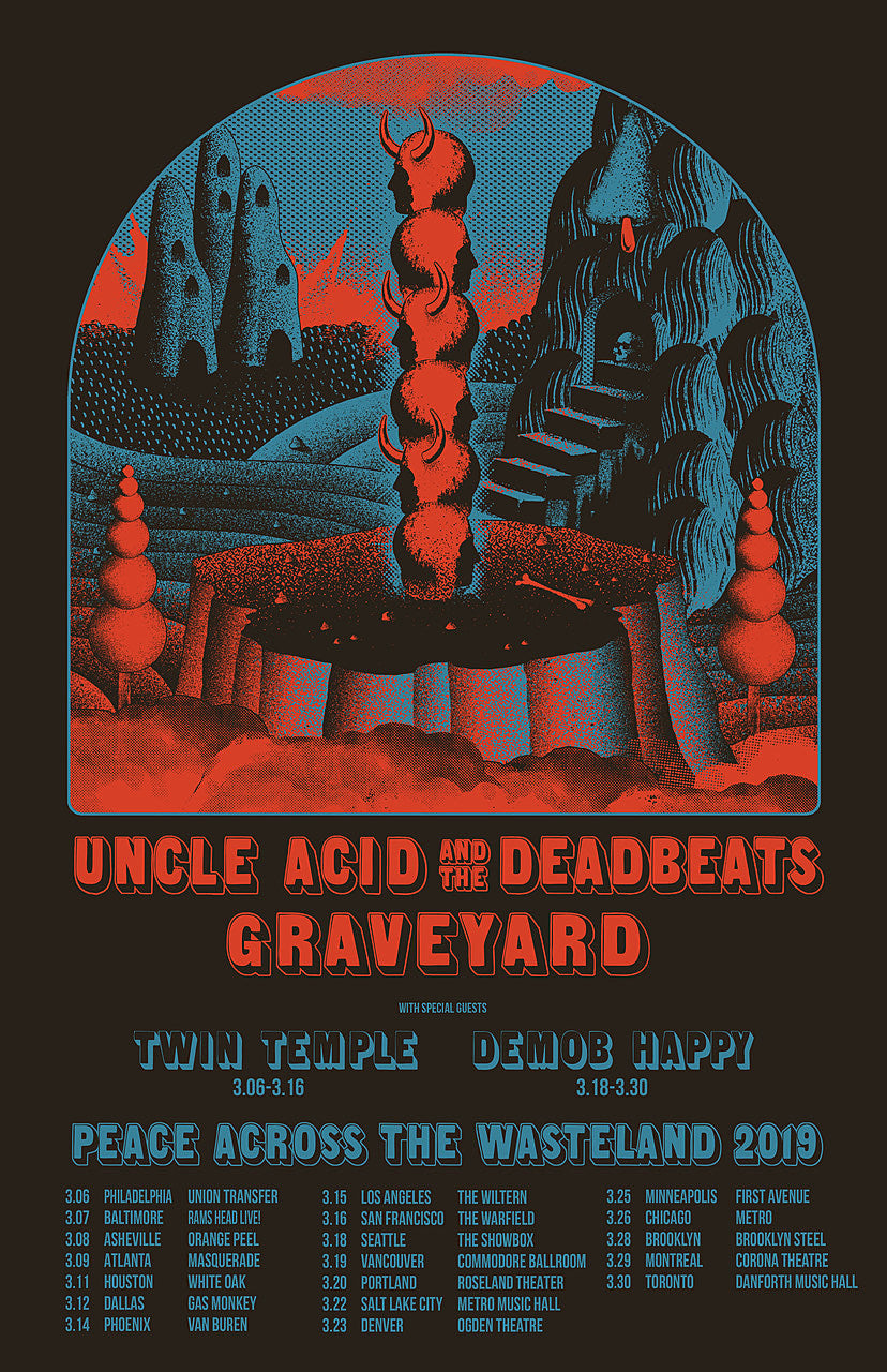 Uncle Acid & The Deadbeats and Graveyard announce co-headlining tour
