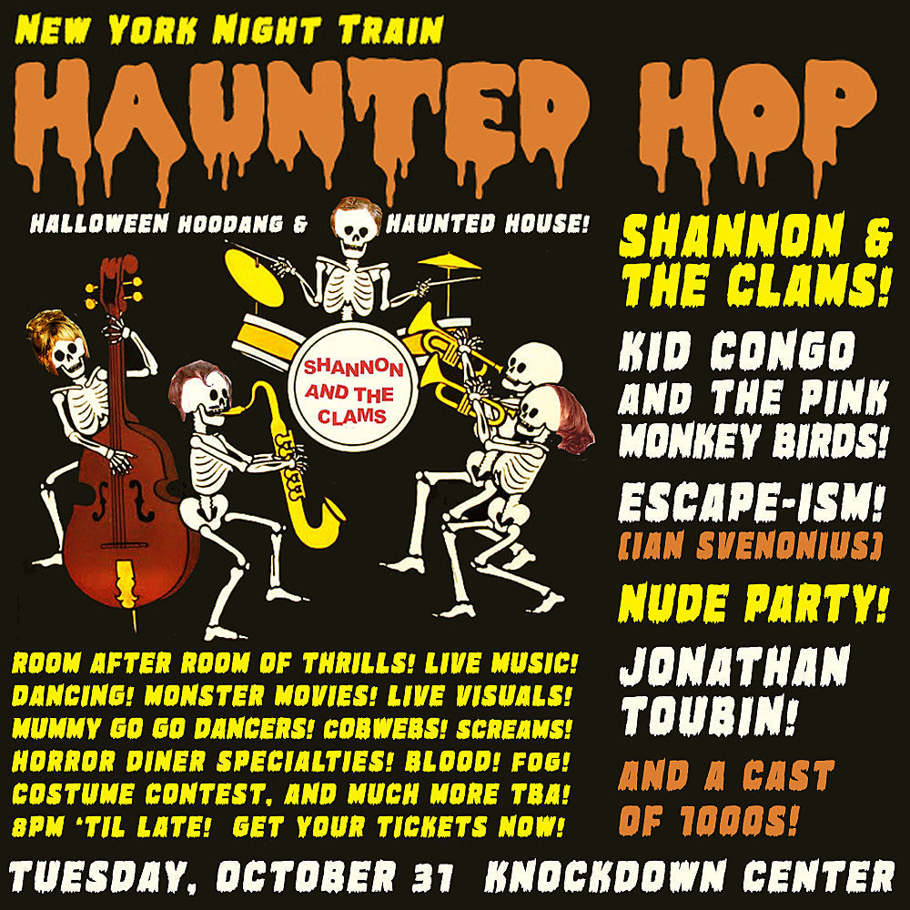 Shannon & The Clams, Kid Congo, Ian Svenonius & more playing Jonathan Toubin’s 2017 Haunted Hop