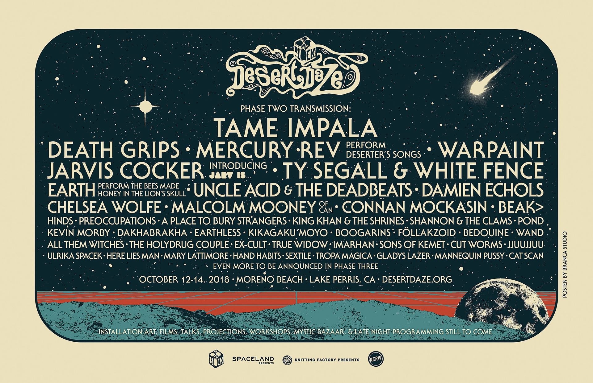 Jarvis Cocker, Earth, Uncle Acid, Hinds & more added to Desert Daze 2018 lineup