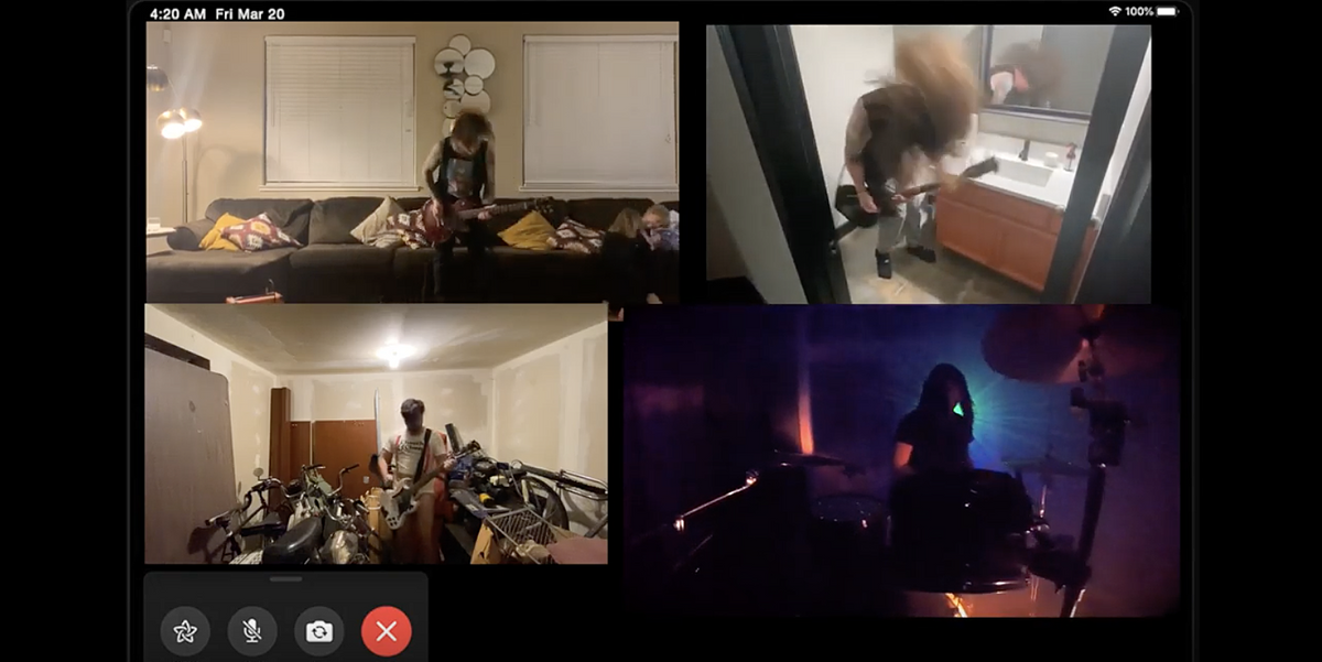 watch Horseneck’s (Will Haven, Chelsea Wolfe’s band) new quarantine-friendly video