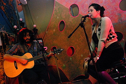 Hello, Blue Roses (Dan Bejar and Sydney Vermont) released a new album featuring Frog Eyes’ Carey Mercer (listen)