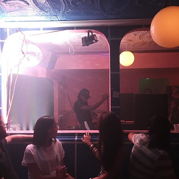 Blood Orange’s Dev Hynes opened for Blonder at Elvis Guesthouse last night