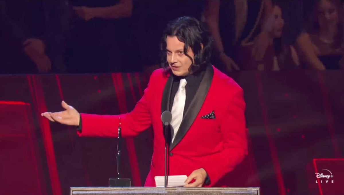 Jack White thanks 30+ artists not inducted into Rock & Roll Hall of Fame during acceptance speech