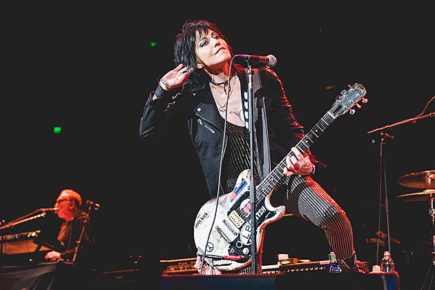 Joan Jett playing benefit at the Cap after Heart/Cheap Trick tour