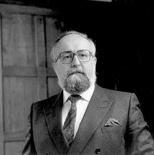 composer Krzysztof Penderecki, RIP
