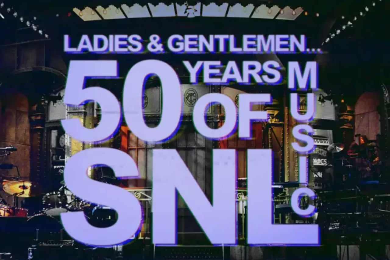 Watch the amazing mashup opening montage from Questlove’s great ‘Ladies and Gentlemen…50 Years of SNL Music’ documentary