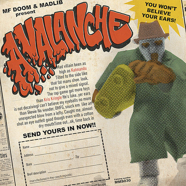Madlib & DOOM release new single, “Avalanche,” and Madvillain action figure