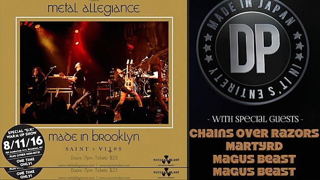 Metal Allegiance playing Deep Purple’s ‘Made in Tokyo’ in full at Saint Vitus