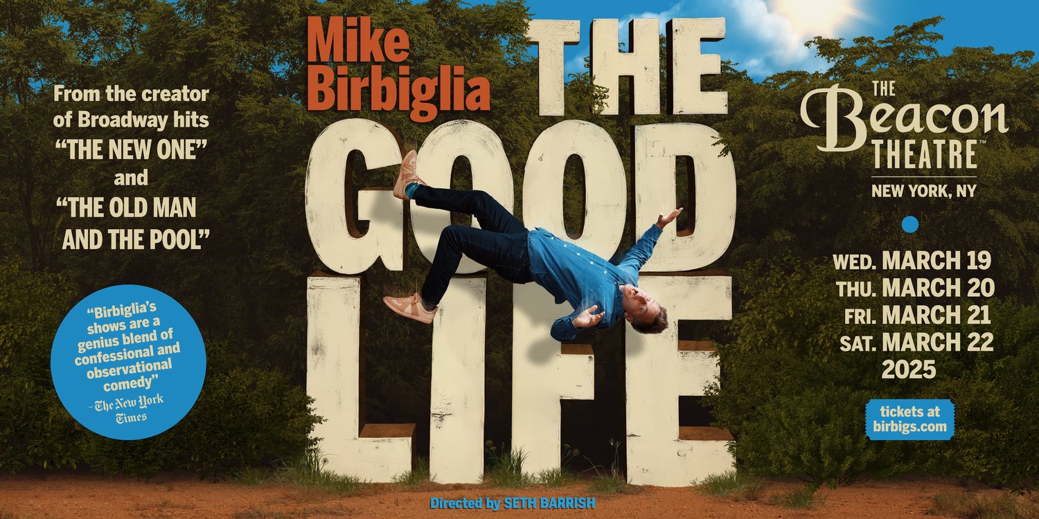 Mike Birbiglia on tour, debuting new standup show “The Good Life” at Beacon Theatre