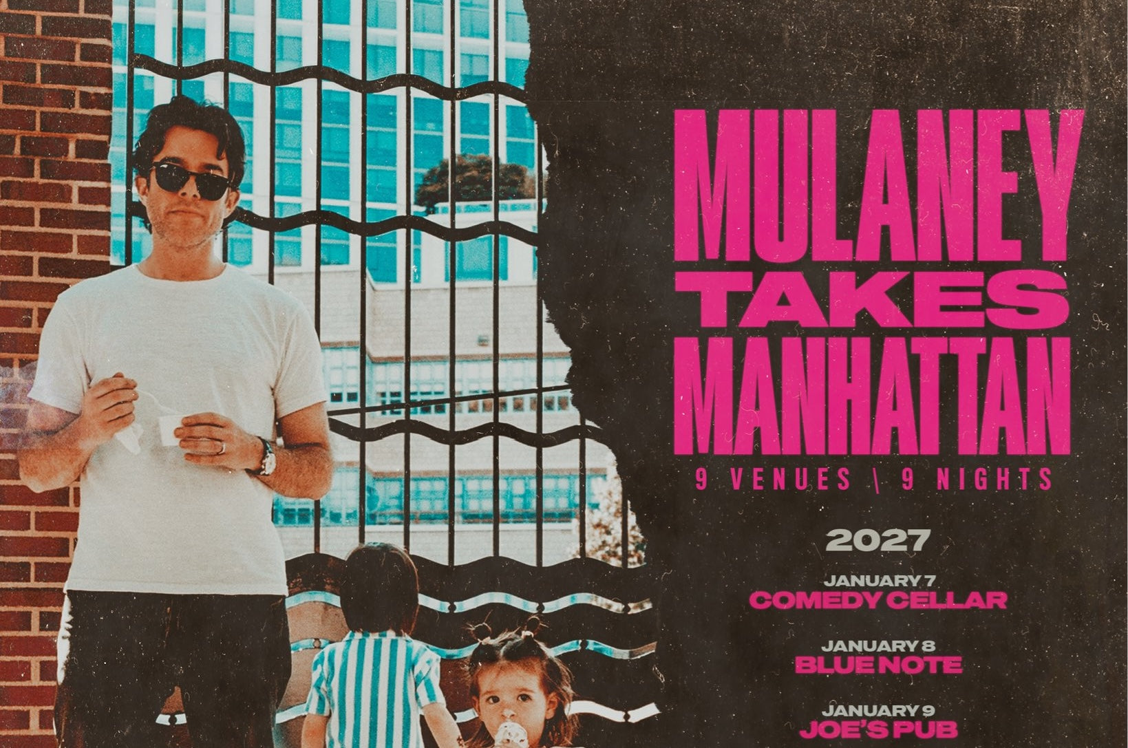 John Mulaney announces 9 NYC shows including Comedy Cellar, Madison Square Garden & more